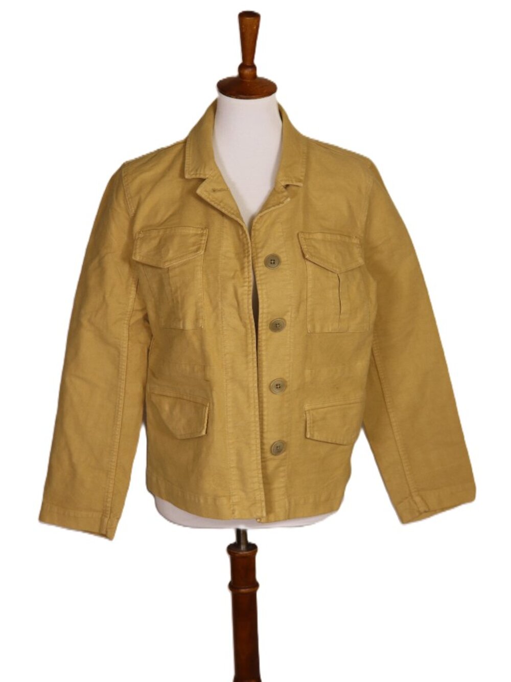 JCrew Utility Chore Jacket in Brushed Chino - Picture 3 of 7